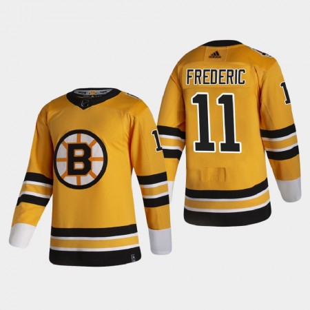 Dresovi Boston Bruins Trent Frederic 11 2020-21 Reverse Retro Authentic - Muške